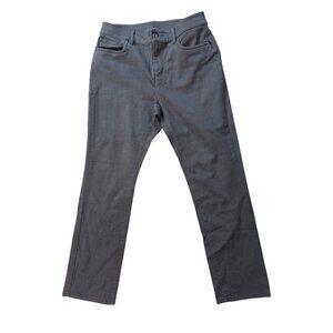 LL Bean Womens Straight Leg Pants Size 10P Charcoal Gray Cabincore Normcore